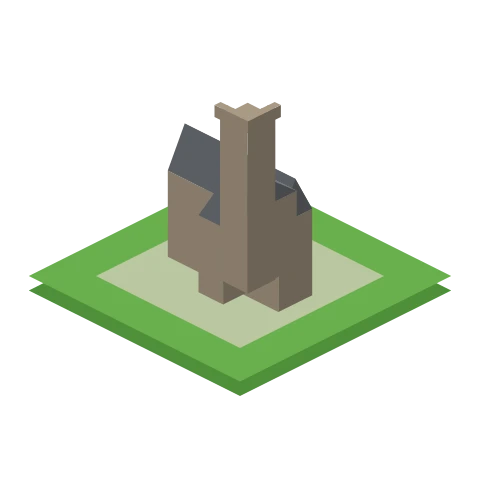 St Davids as it appears on the Sim Britain map