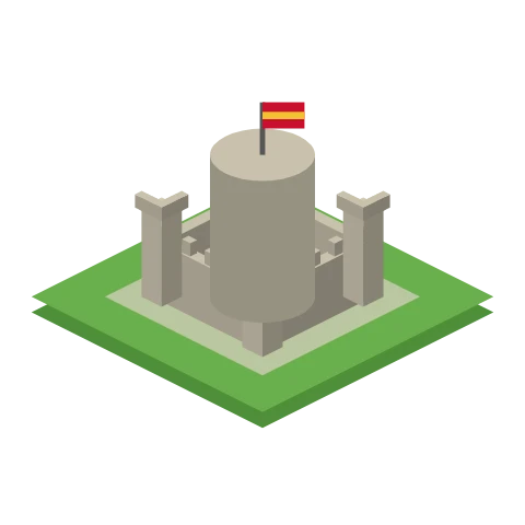 Windsor Castle as it appears on the Sim Britain map