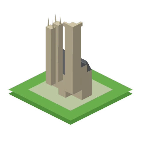 York Minster as it appears on the Sim Britain map